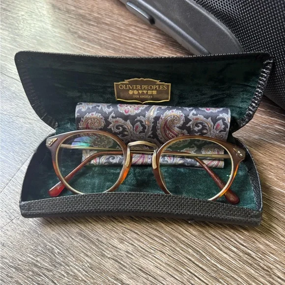 RARE MATSUDA ART DECO BRONZE & TORTOISE SHELL GLASSES - Picture 4 of 9